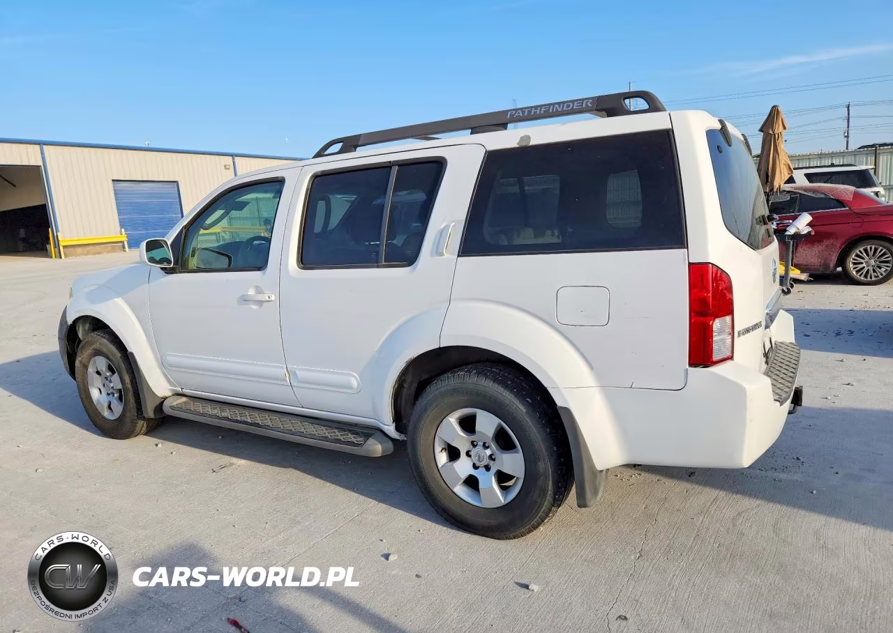2007 Nissan Pathfinder S VIN:5N1AR18U37C617307 - 2