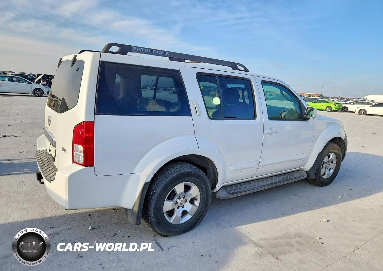 2007 Nissan Pathfinder S VIN:5N1AR18U37C617307 - 3