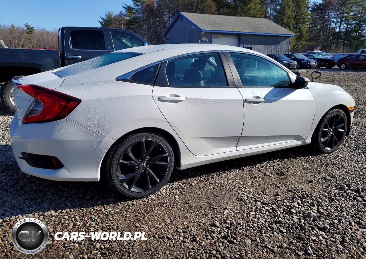 2019 Honda Civic Sport VIN:2HGFC2E88KH542720 - 3