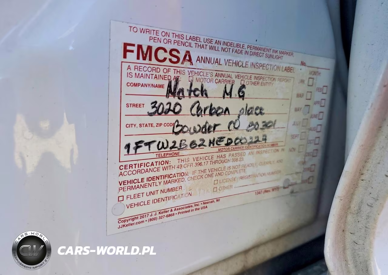 2017 Ford F250 Super Duty VIN:1FT7W2B62HED00227 - 13