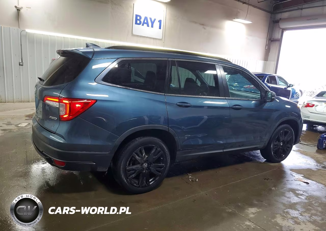 2021 Honda Pilot Se VIN:5FNYF6H26MB044067 - 3