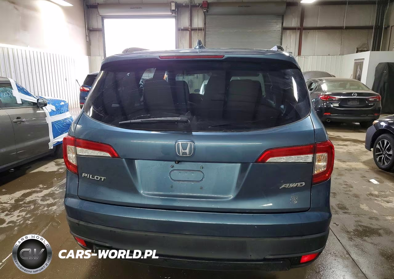 2021 Honda Pilot Se VIN:5FNYF6H26MB044067 - 6