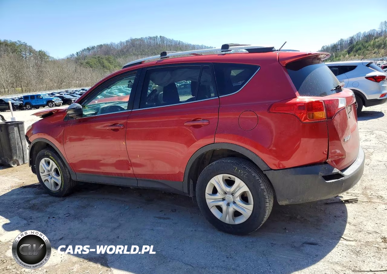 2015 Toyota Rav4 Le VIN:2T3BFREV4FW392324 - 2
