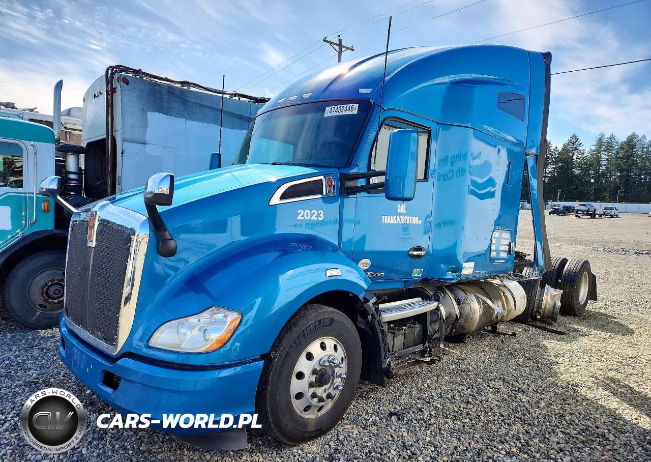 2020 Kenworth Construction T680 VIN:1XKYDP9X8LJ406398 - 2