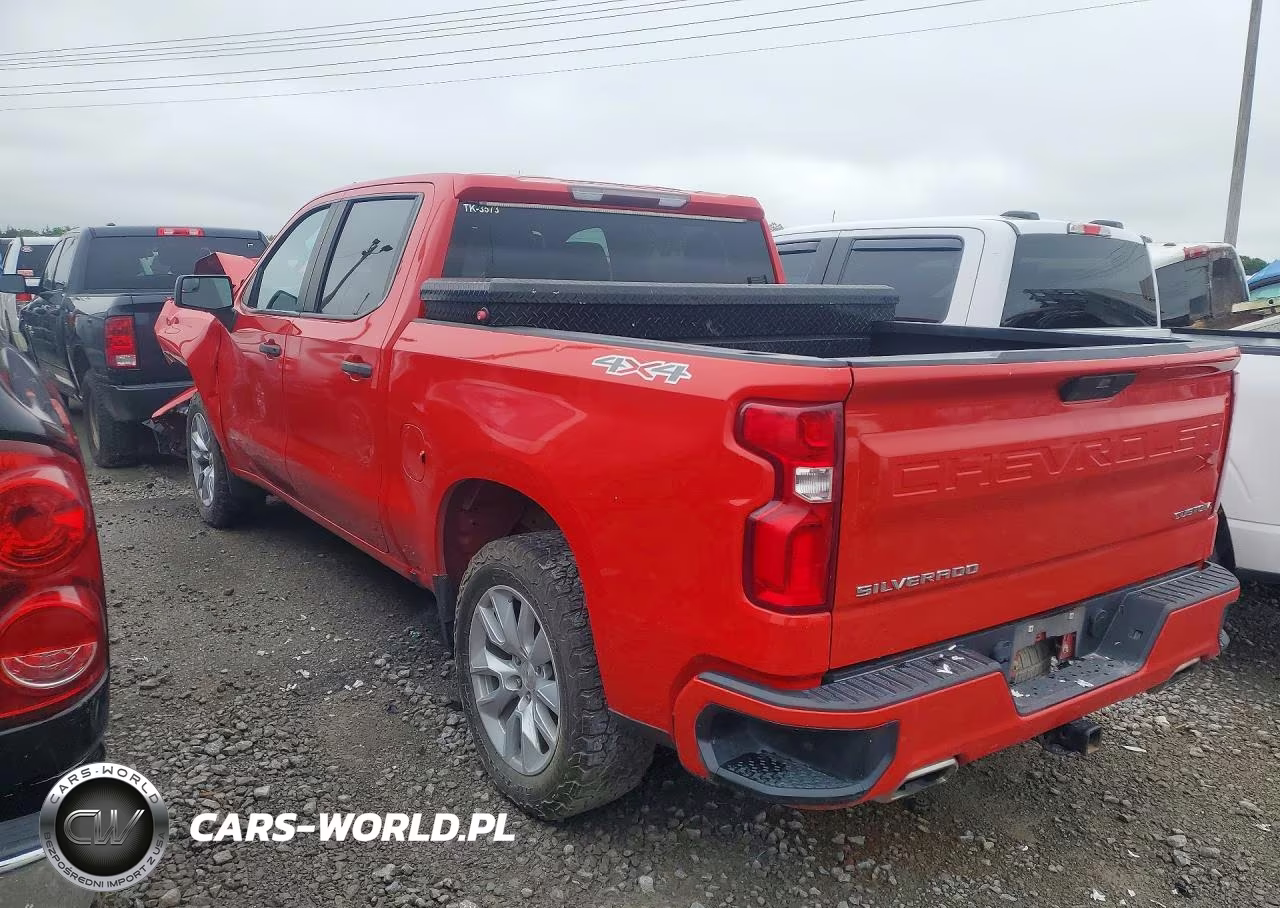 2019 Chevrolet Silverado K1500 Custom VIN:3GCUYBEF8KG292837 - 2