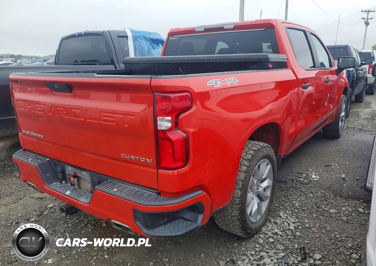 2019 Chevrolet Silverado K1500 Custom VIN:3GCUYBEF8KG292837 - 3
