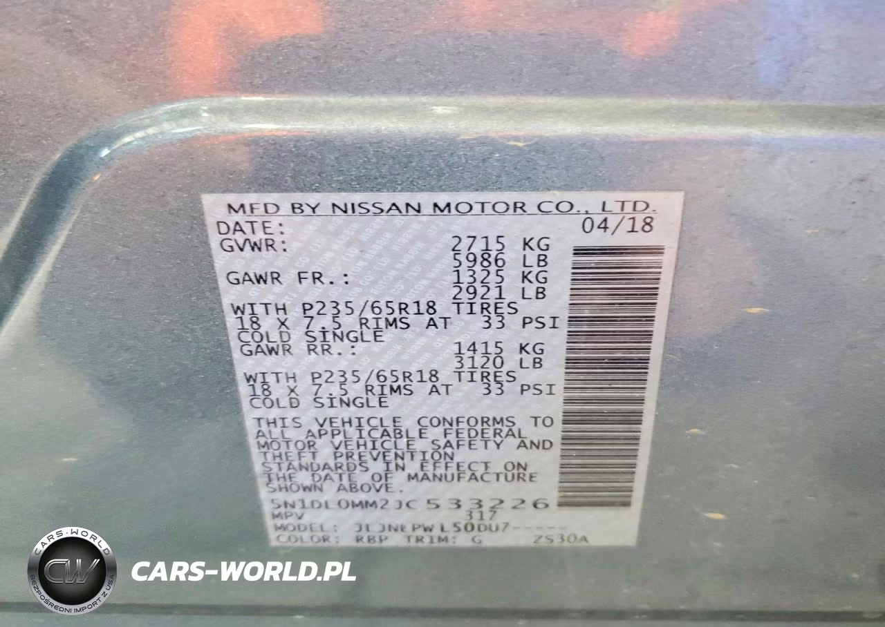 2018 Infiniti Qx60 Base VIN:5N1DL0MM2JC533226 - 13