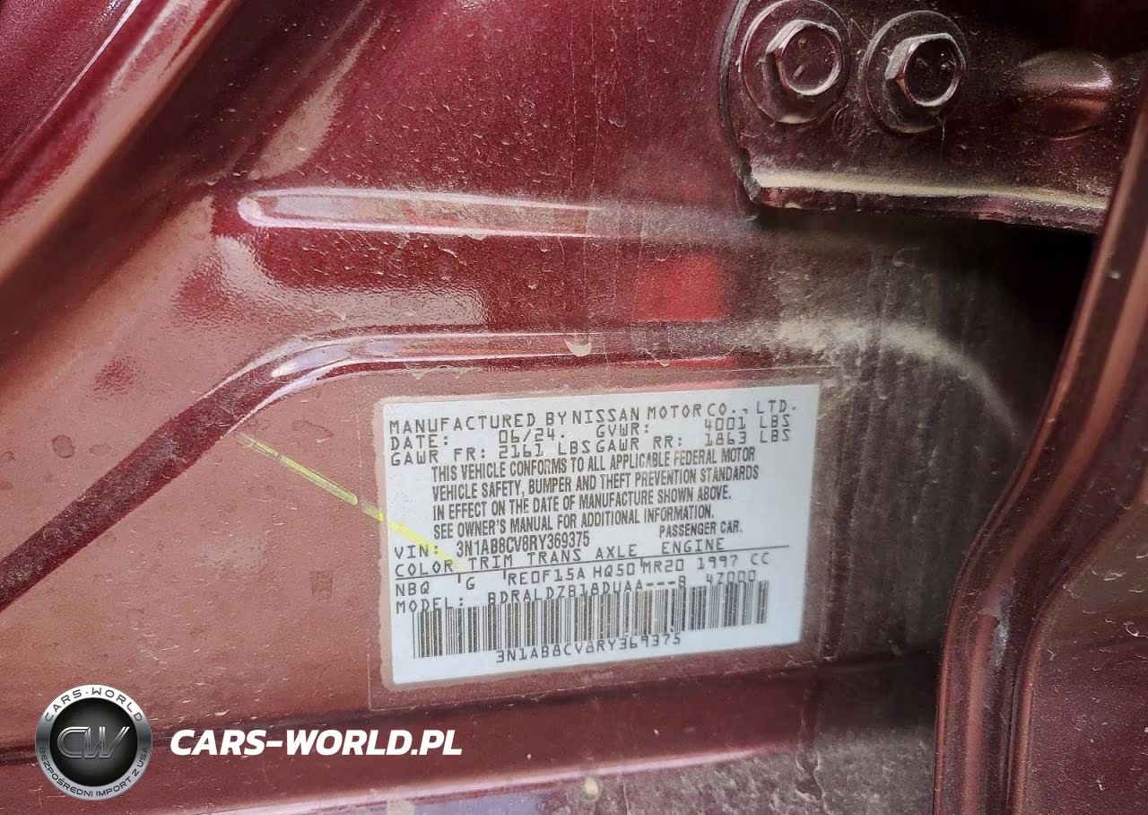 2024 Nissan Sentra Sv VIN:3N1AB8CV8RY369375 - 12