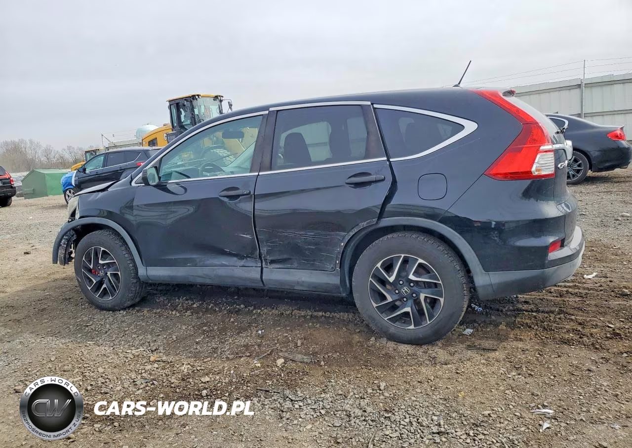 2016 Honda Cr-V Se VIN:5J6RM4H4XGL075611 - 2