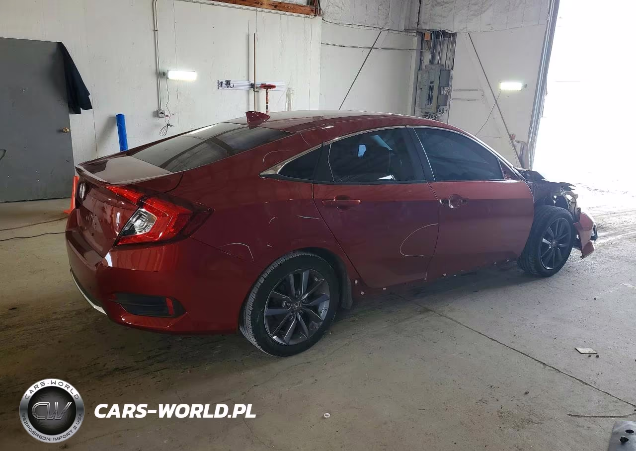 2020 Honda Civic Exl VIN:19XFC1F75LE006674 - 3