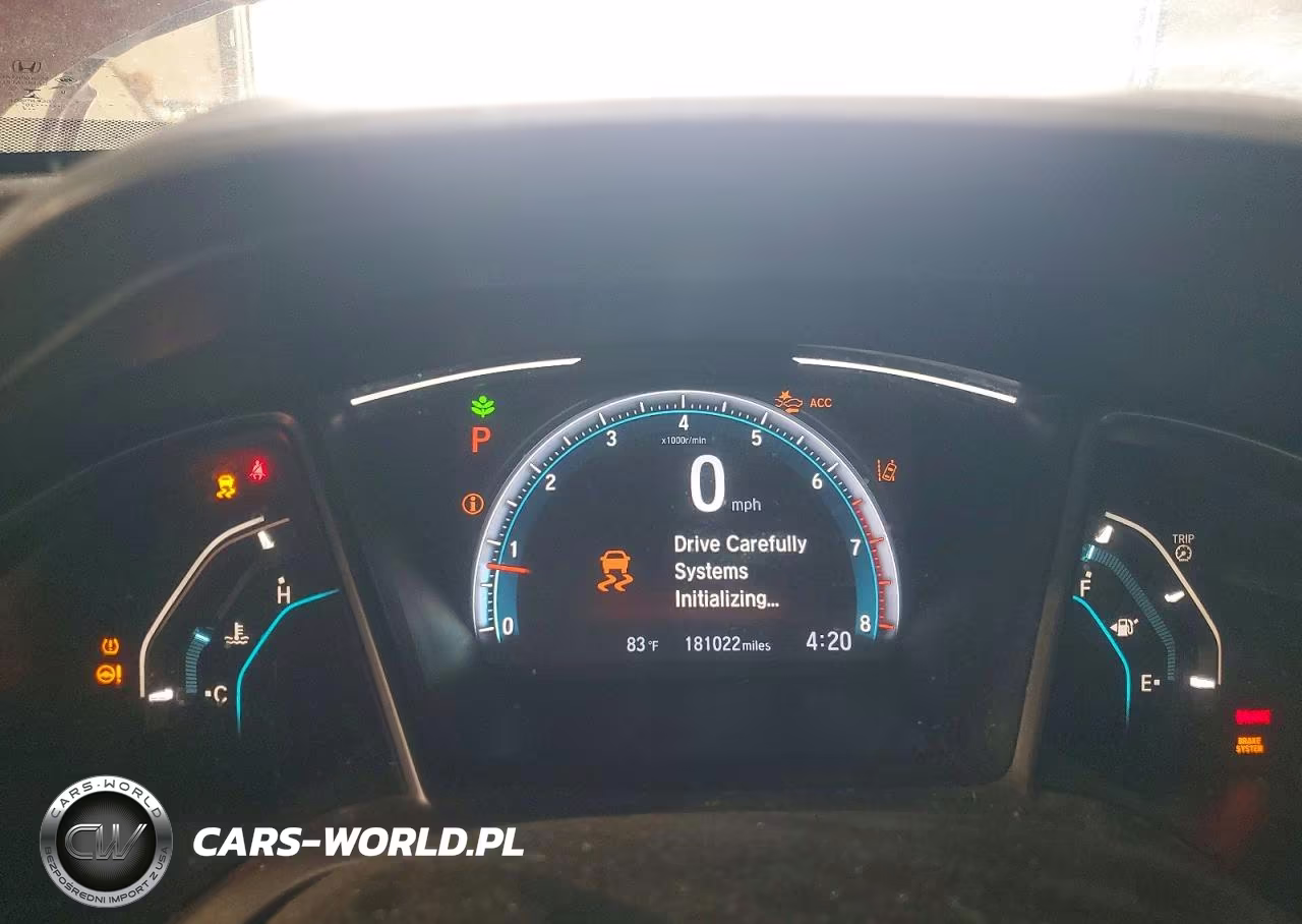 2020 Honda Civic Exl VIN:19XFC1F75LE006674 - 9