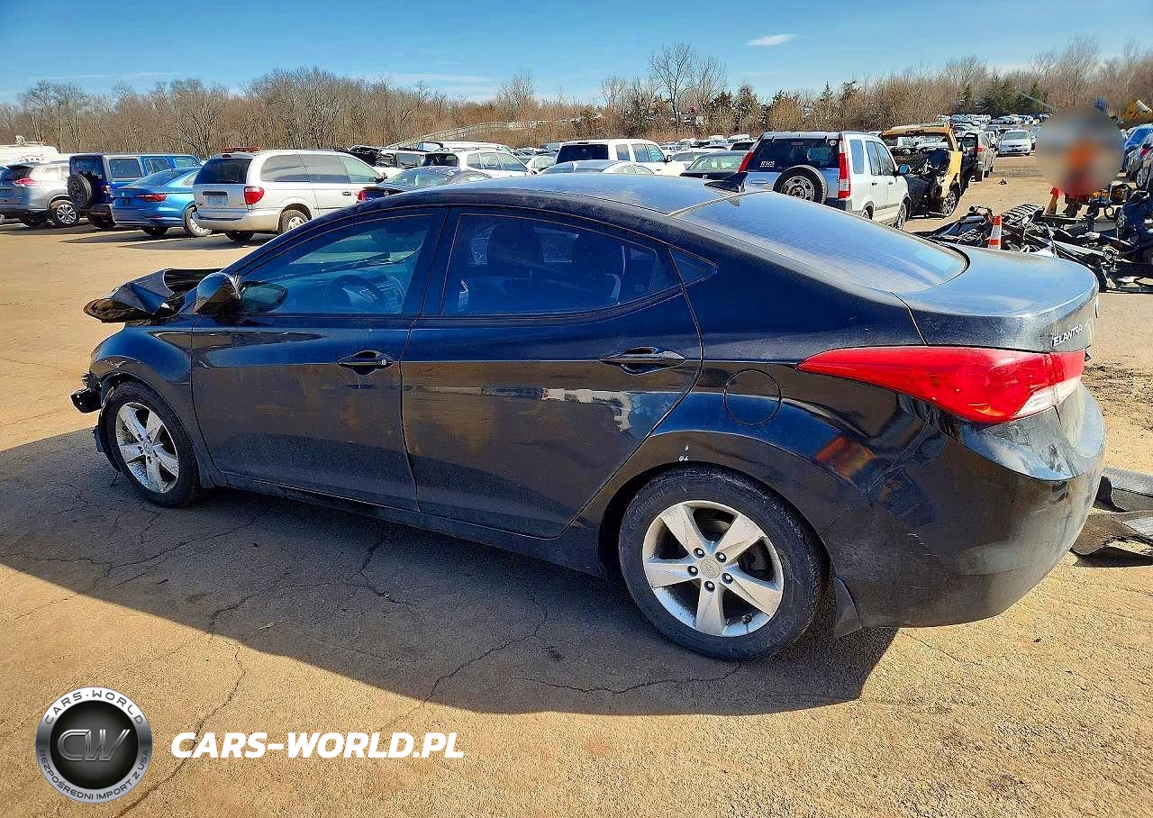 2013 Hyundai Elantra Gls VIN:5NPDH4AE1DH313191 - 2