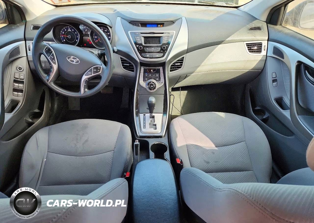 2013 Hyundai Elantra Gls VIN:5NPDH4AE1DH313191 - 8