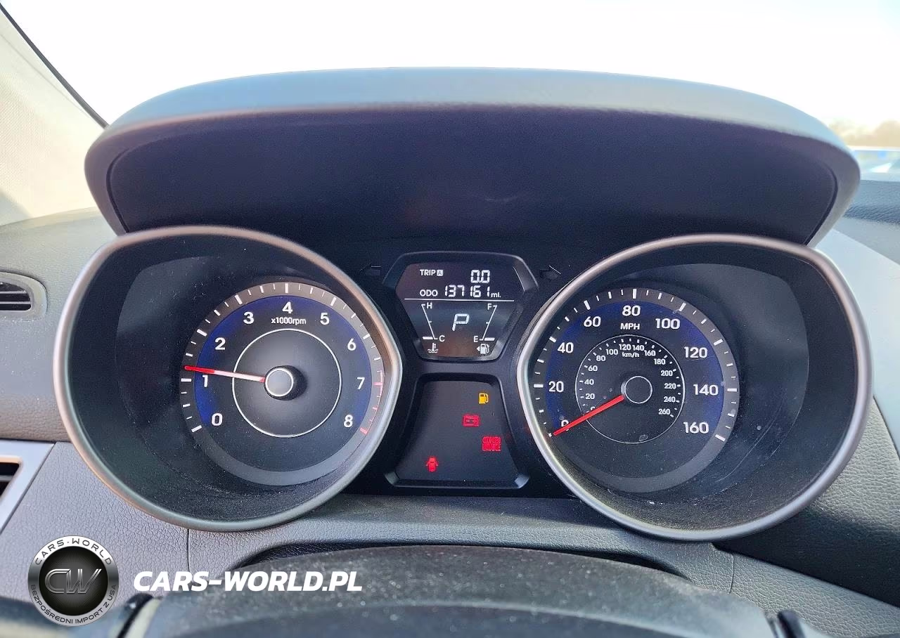 2013 Hyundai Elantra Gls VIN:5NPDH4AE1DH313191 - 9