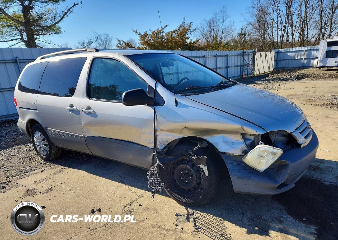 2002 Toyota Sienna Le VIN:4T3ZF13C22U453083 - 4