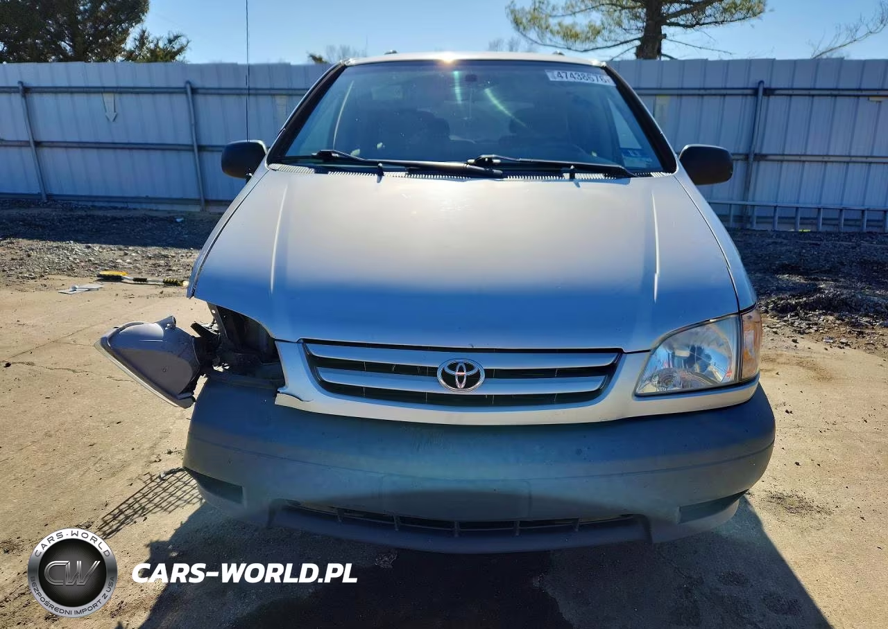 2002 Toyota Sienna Le VIN:4T3ZF13C22U453083 - 5