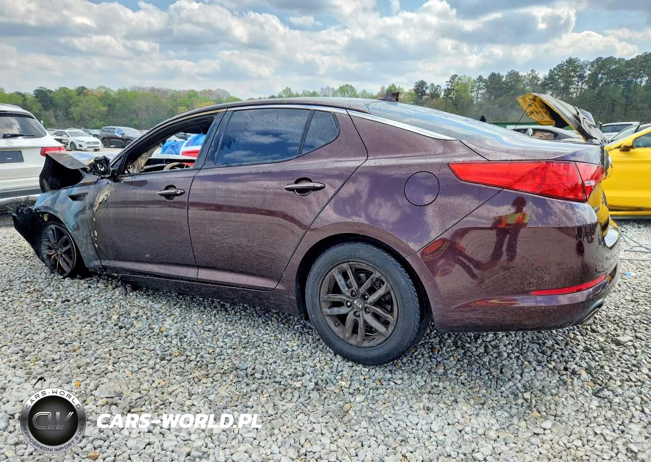 2011 Kia Optima Lx VIN:KNAGM4A72B5110394 - 2