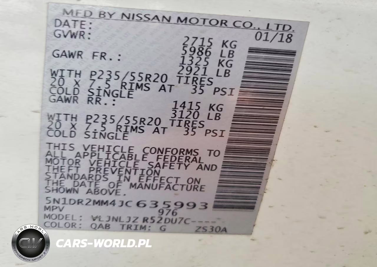 2018 Nissan Pathfinder Platinum VIN:5N1DR2MM4JC635993 - 13