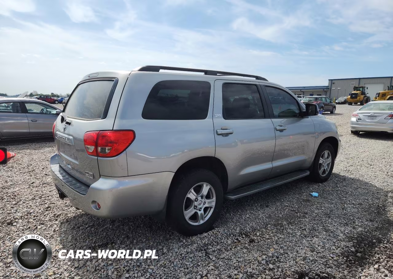 2008 Toyota Sequoia Sr5 VIN:5TDBY64A68S006417 - 3