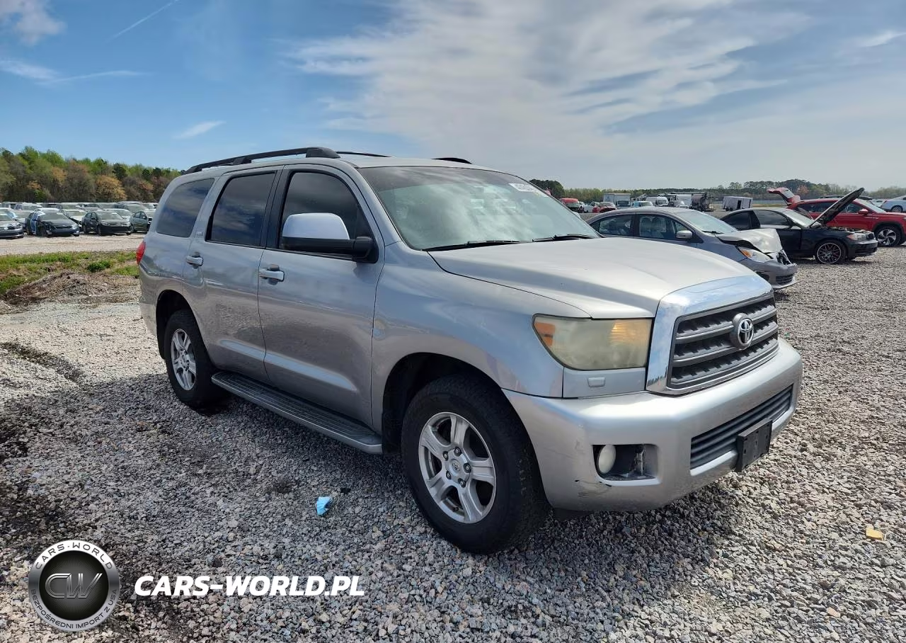 2008 Toyota Sequoia Sr5 VIN:5TDBY64A68S006417 - 4