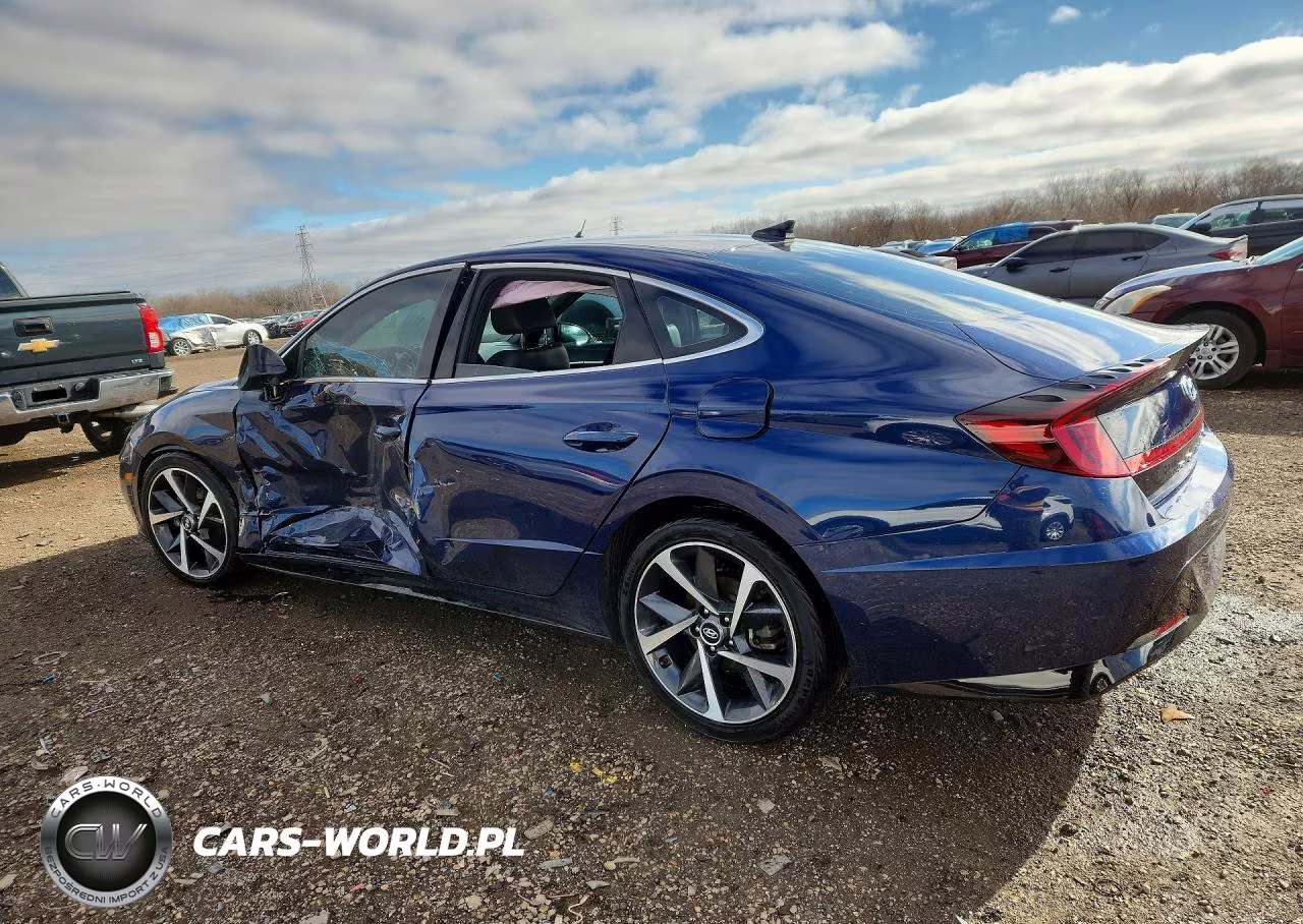 2021 Hyundai Sonata Sel Plus VIN:5NPEJ4J24MH108530 - 2