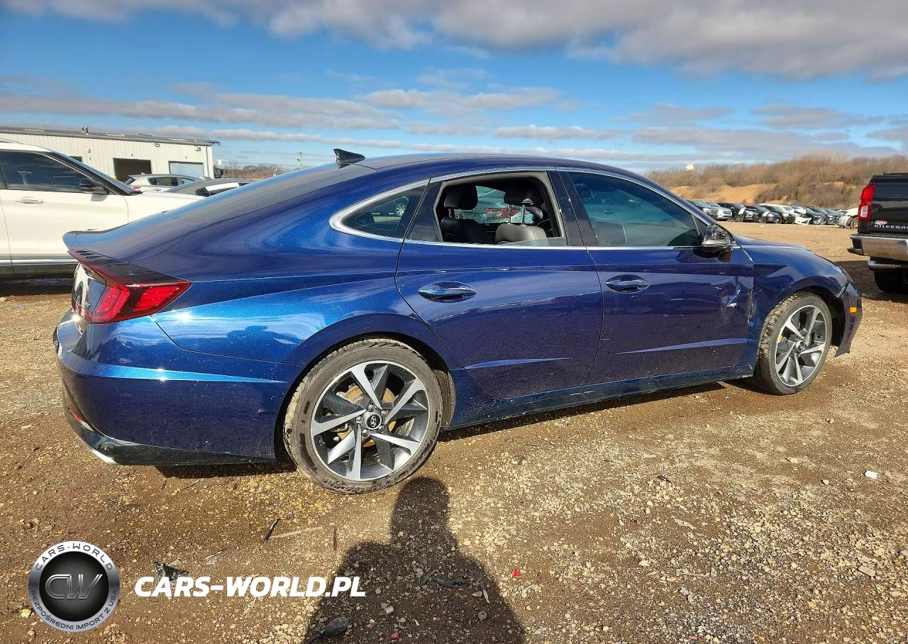 2021 Hyundai Sonata Sel Plus VIN:5NPEJ4J24MH108530 - 3
