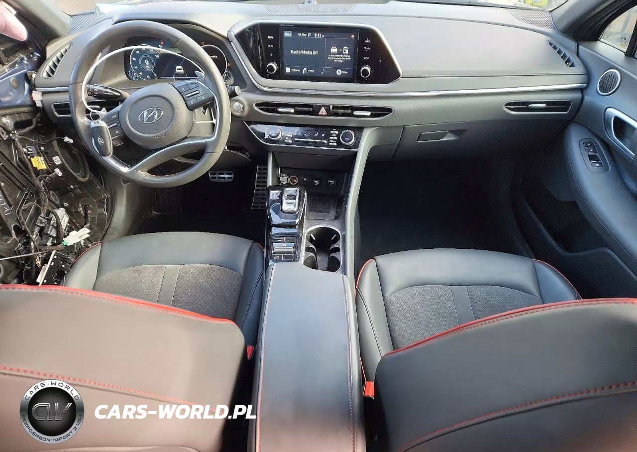 2021 Hyundai Sonata Sel Plus VIN:5NPEJ4J24MH108530 - 8