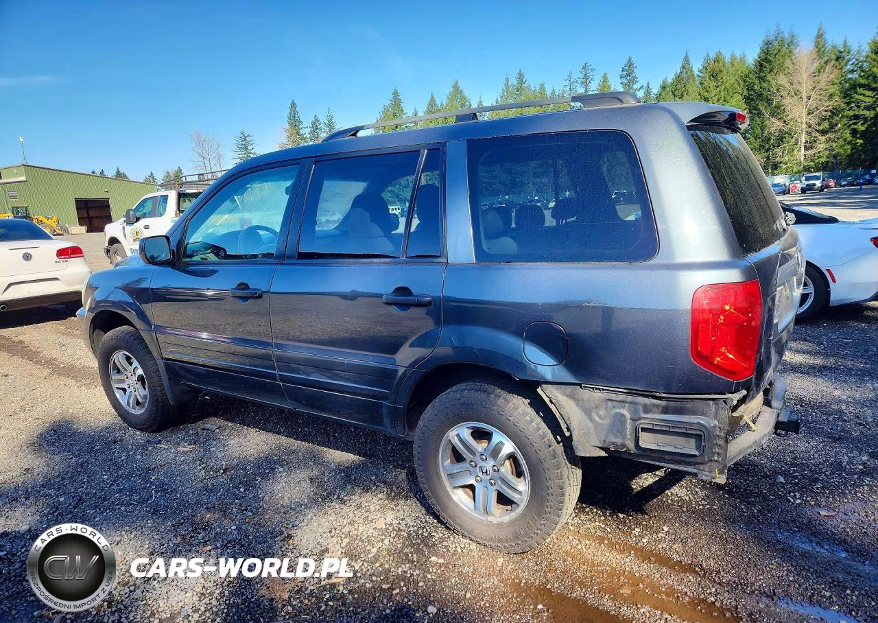 2004 Honda Pilot Ex VIN:2HKYF18764H609224 - 2