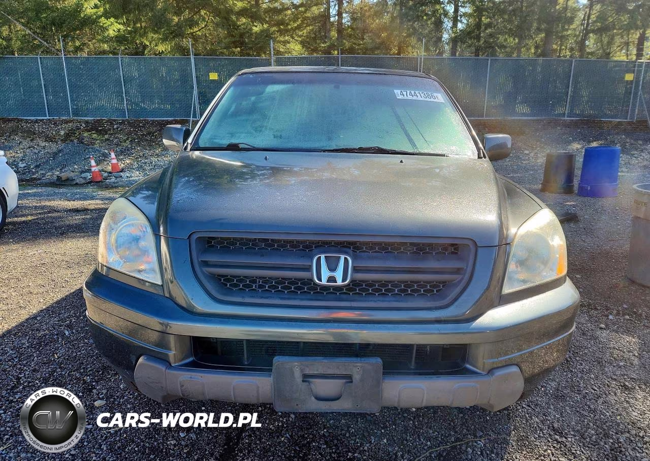 2004 Honda Pilot Ex VIN:2HKYF18764H609224 - 5