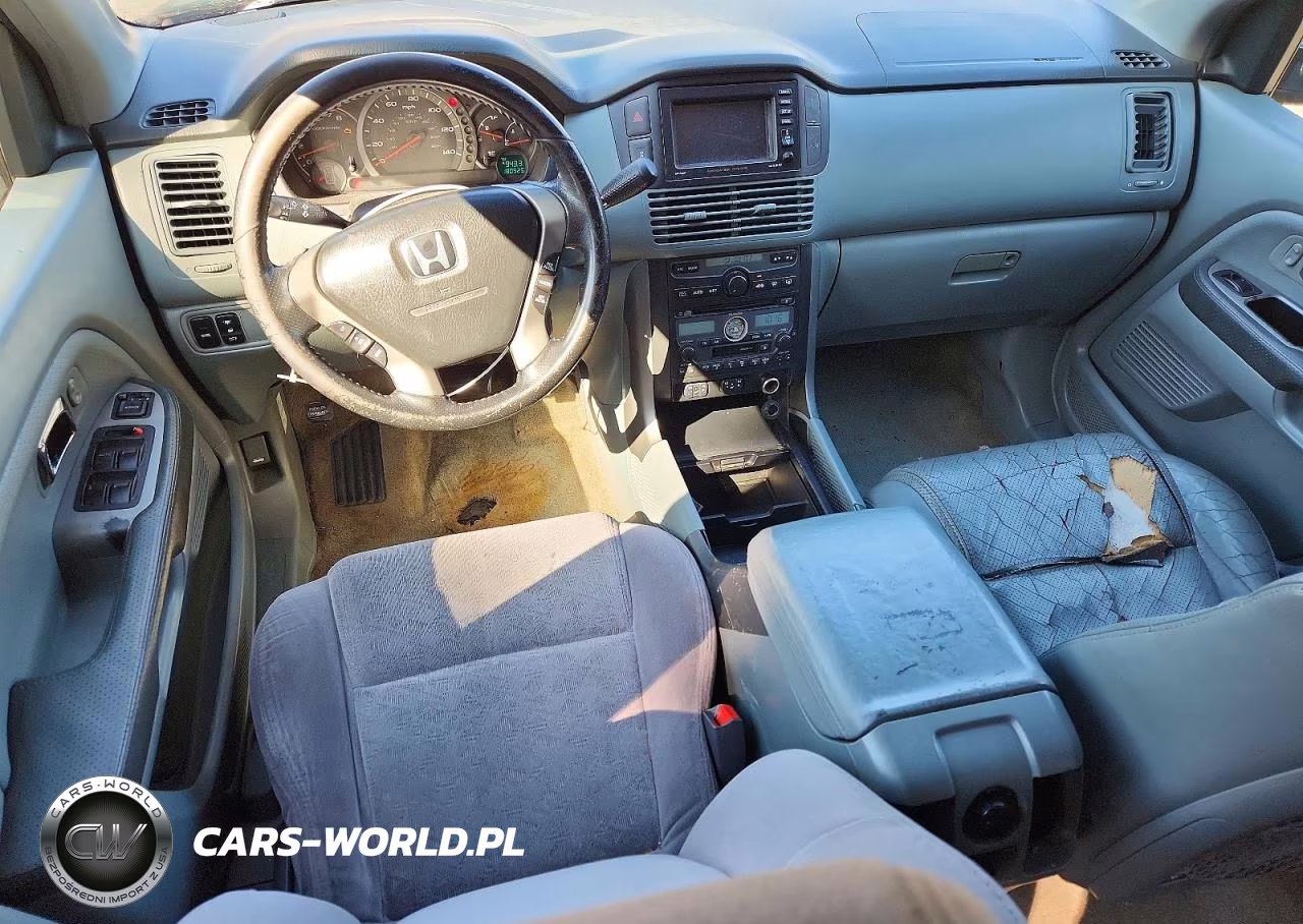 2004 Honda Pilot Ex VIN:2HKYF18764H609224 - 8