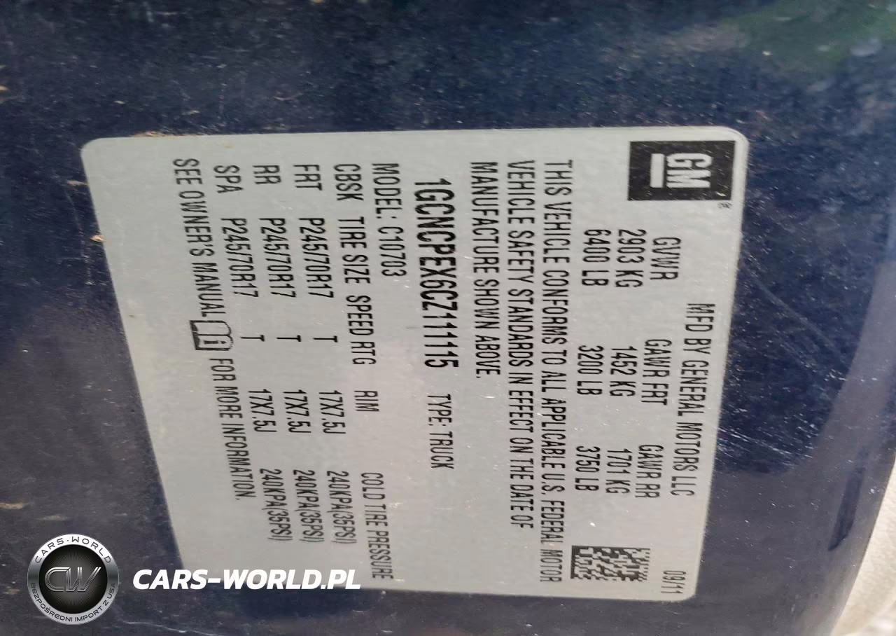 2012 Chevrolet Silverado C1500 VIN:1GCNCPEX6CZ111115 - 12