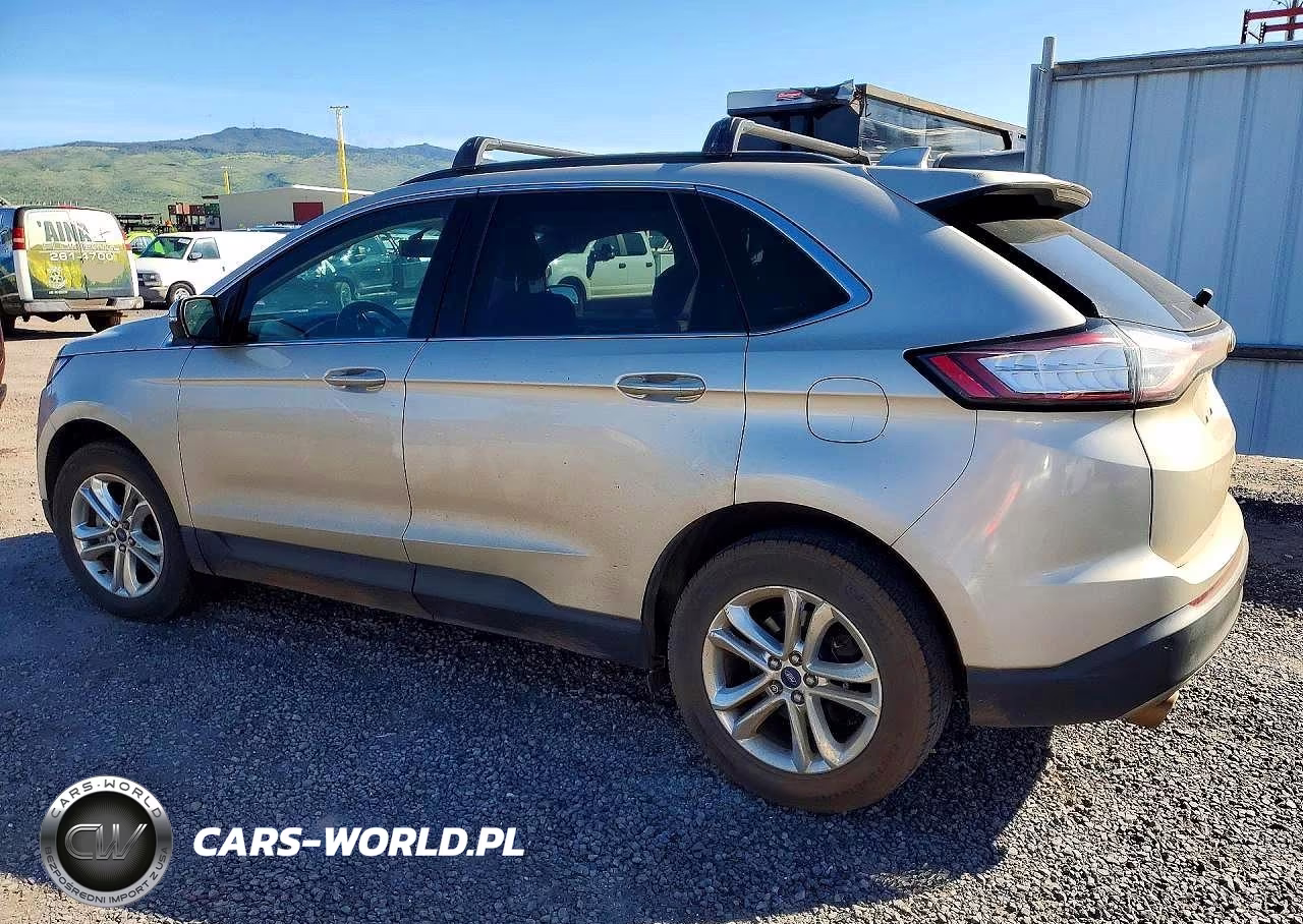 2017 Ford Edge Sel VIN:2FMPK3J87HBB27168 - 2