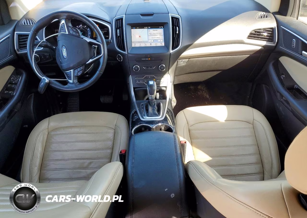 2017 Ford Edge Sel VIN:2FMPK3J87HBB27168 - 8