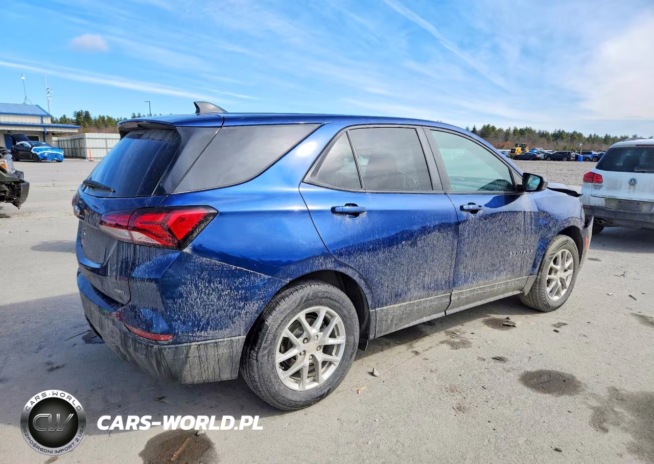 2022 Chevrolet Equinox Ls VIN:3GNAXSEV1NS107548 - 3