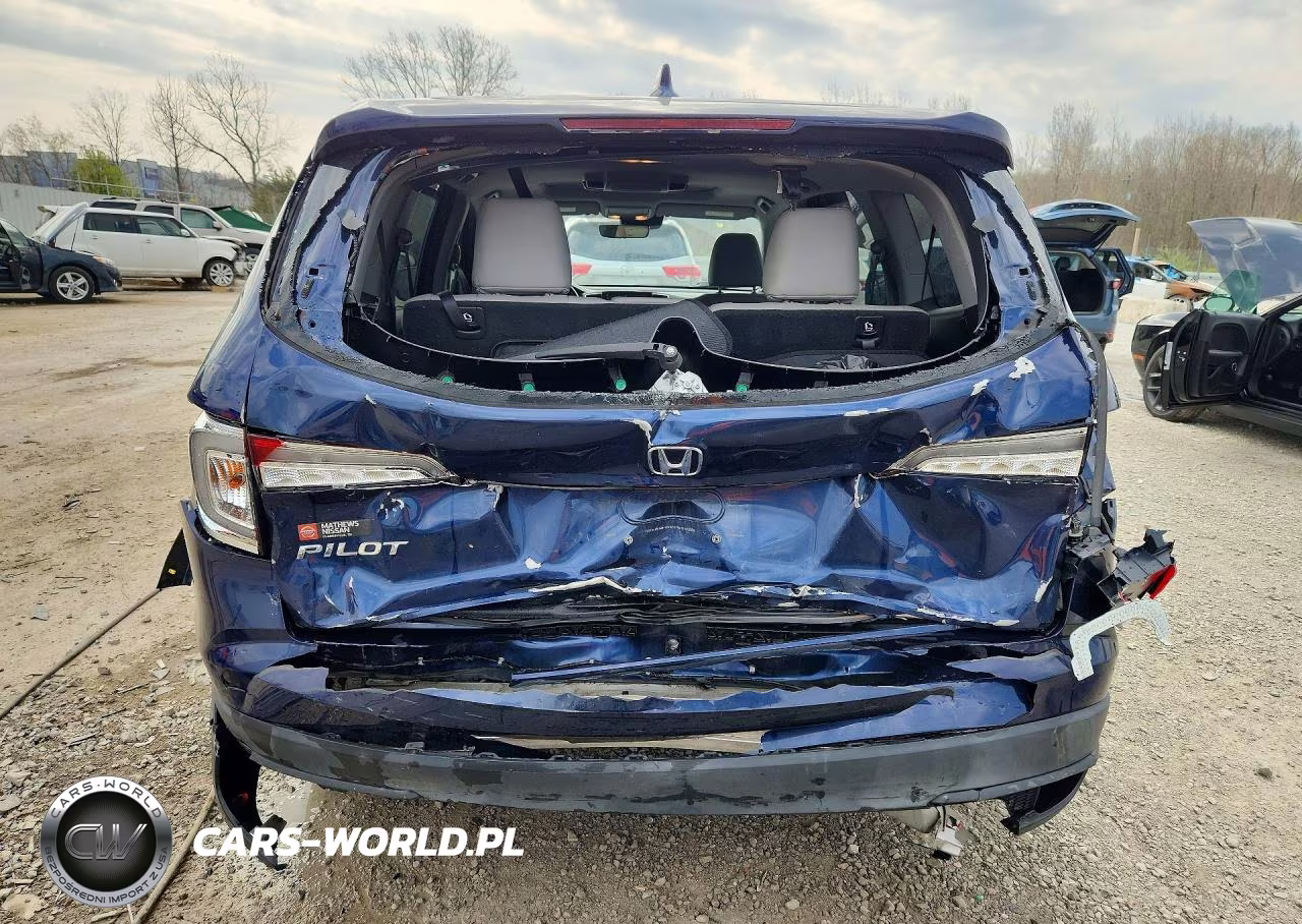 2019 Honda Pilot Exl VIN:5FNYF5H44KB036560 - 6