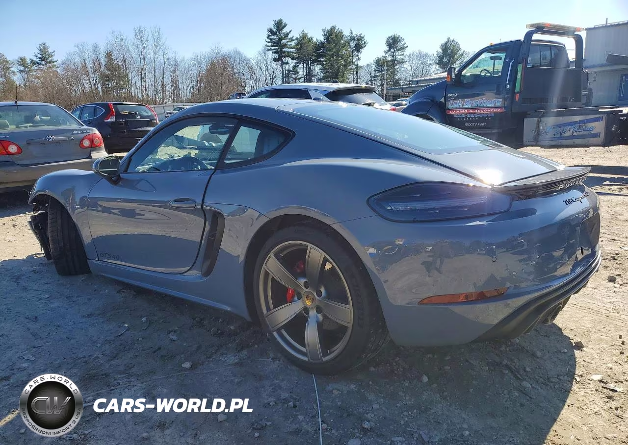 2025 Porsche Cayman Gts VIN:WP0AD2A80SK266070 - 2