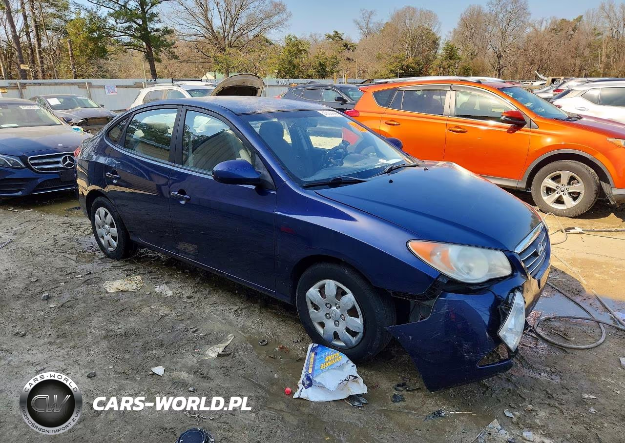 2008 Hyundai Elantra Gls VIN:KMHDU46D38U365375 - 4