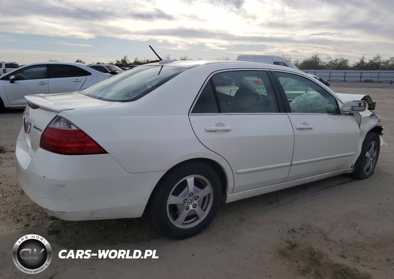 2006 Honda Accord Hybrid Hybrid VIN:JHMCN36566C000741 - 3