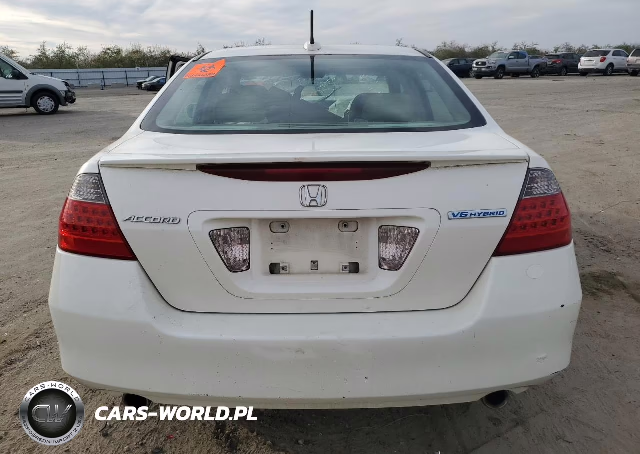2006 Honda Accord Hybrid Hybrid VIN:JHMCN36566C000741 - 6