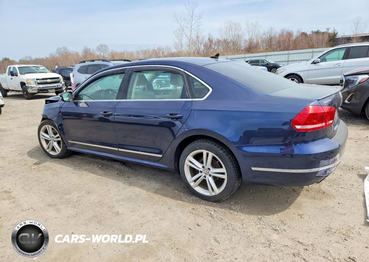 2014 Volkswagen Passat Sel VIN:1VWCT7A36EC060129 - 2