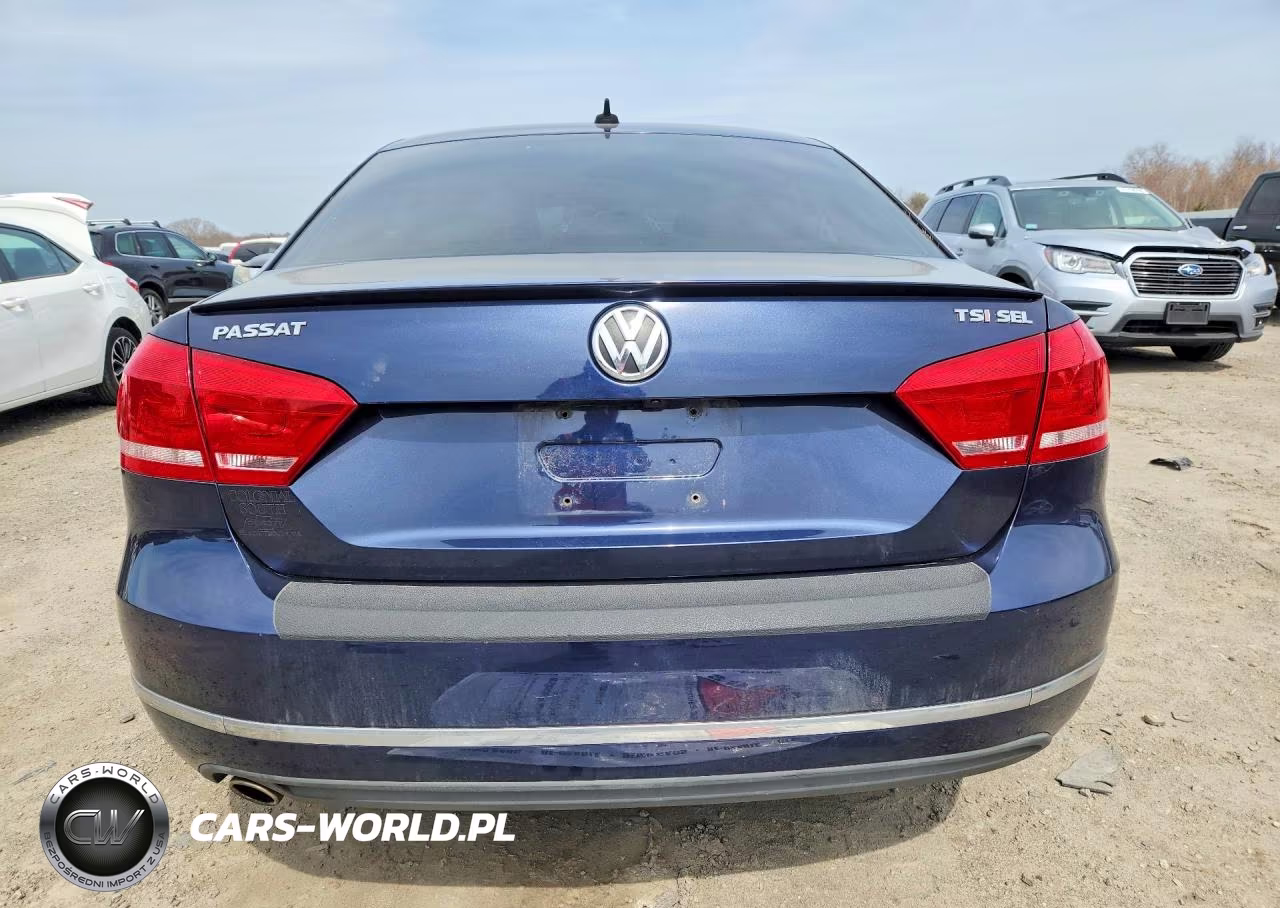 2014 Volkswagen Passat Sel VIN:1VWCT7A36EC060129 - 6