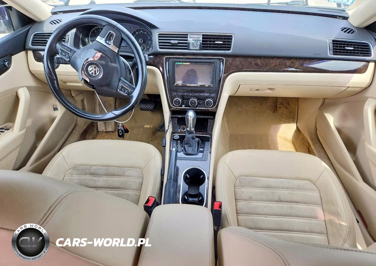 2014 Volkswagen Passat Sel VIN:1VWCT7A36EC060129 - 8