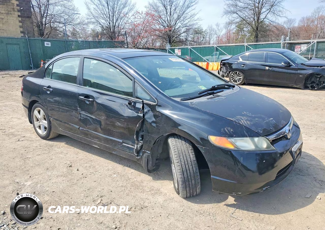 2007 Honda Civic Ex VIN:1HGFA168X7L053454 - 4