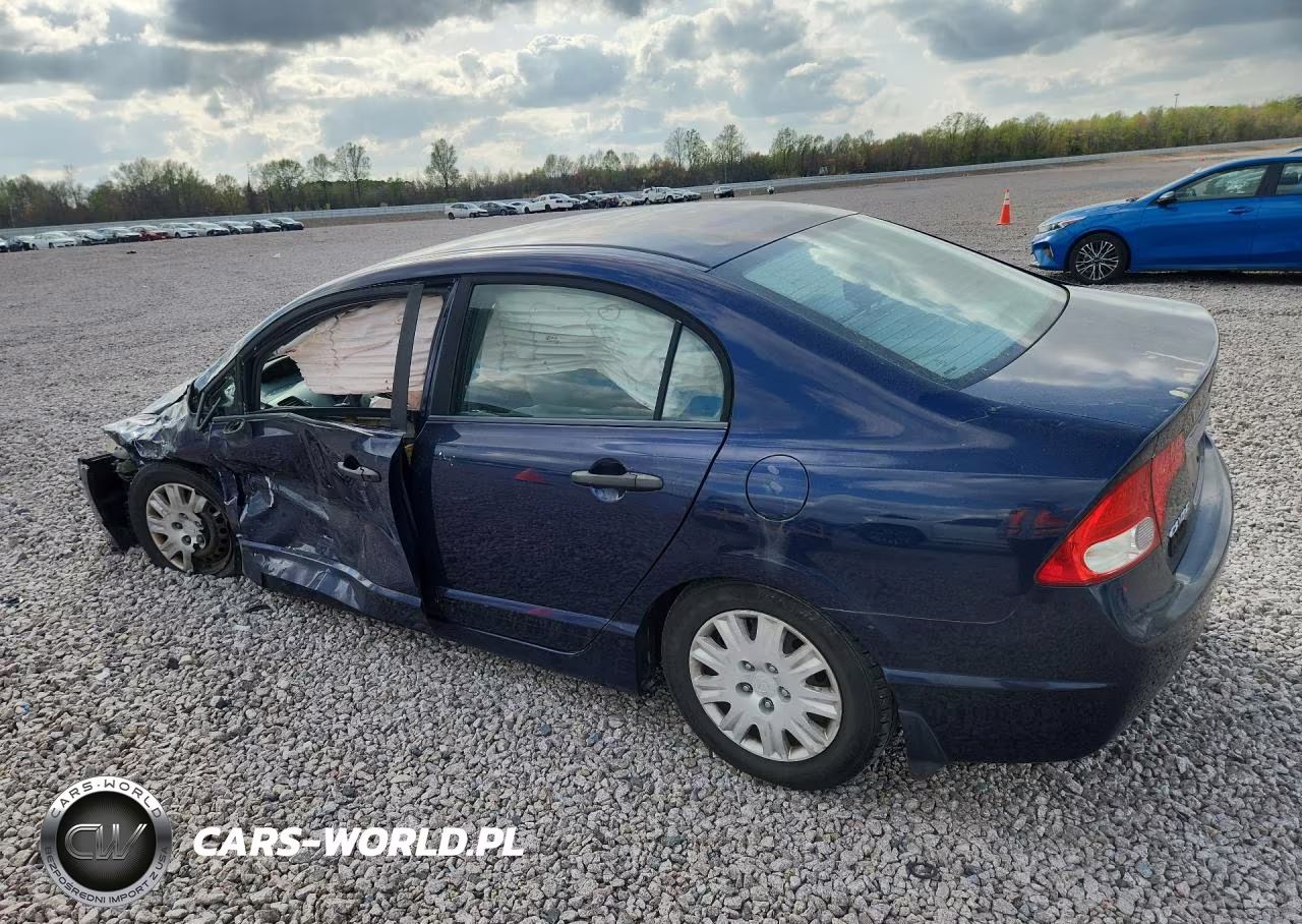 2010 Honda Civic Vp VIN:19XFA1F38AE080512 - 2