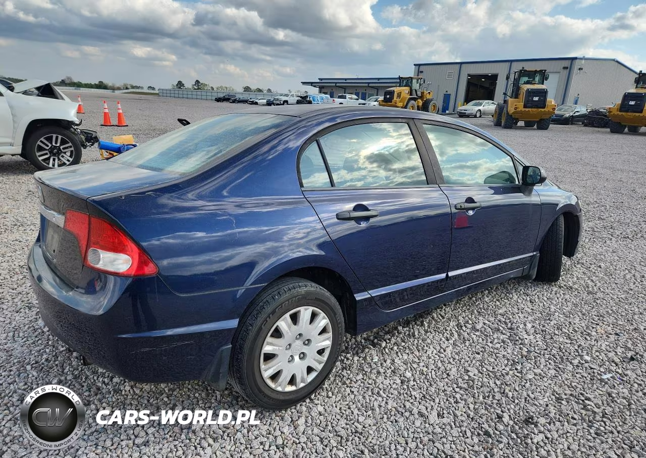 2010 Honda Civic Vp VIN:19XFA1F38AE080512 - 3