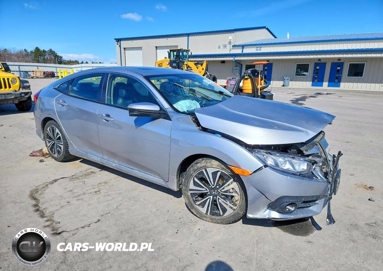 2018 Honda Civic Exl VIN:JHMFC1F74JX025244 - 4