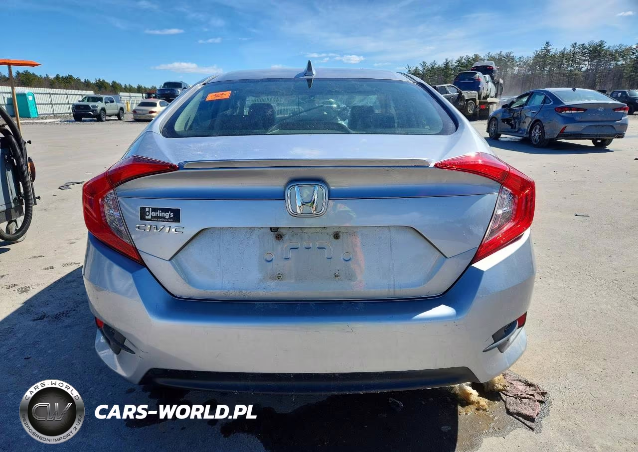 2018 Honda Civic Exl VIN:JHMFC1F74JX025244 - 6