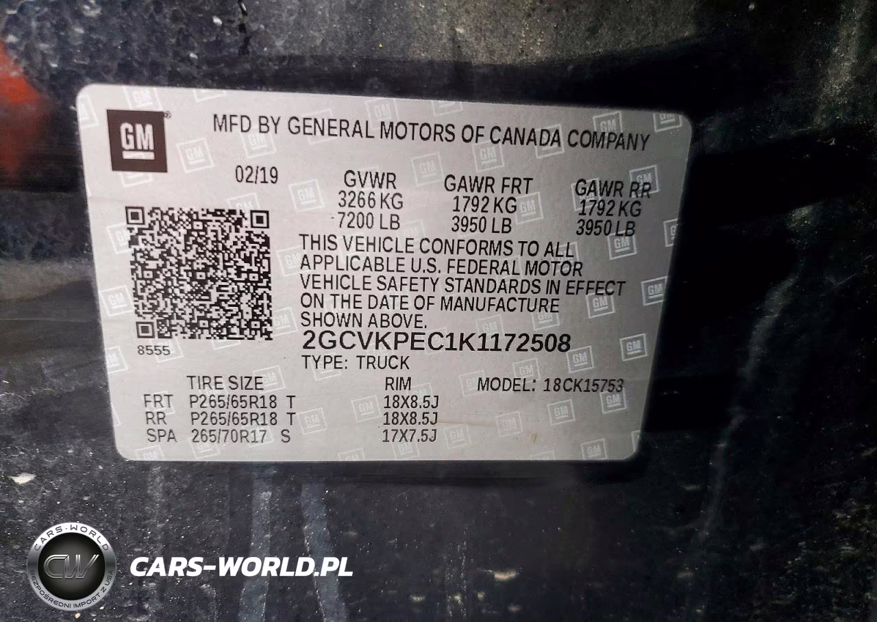 2019 Chevrolet Silverado Ld K1500 Lt VIN:2GCVKPEC1K1172508 - 12