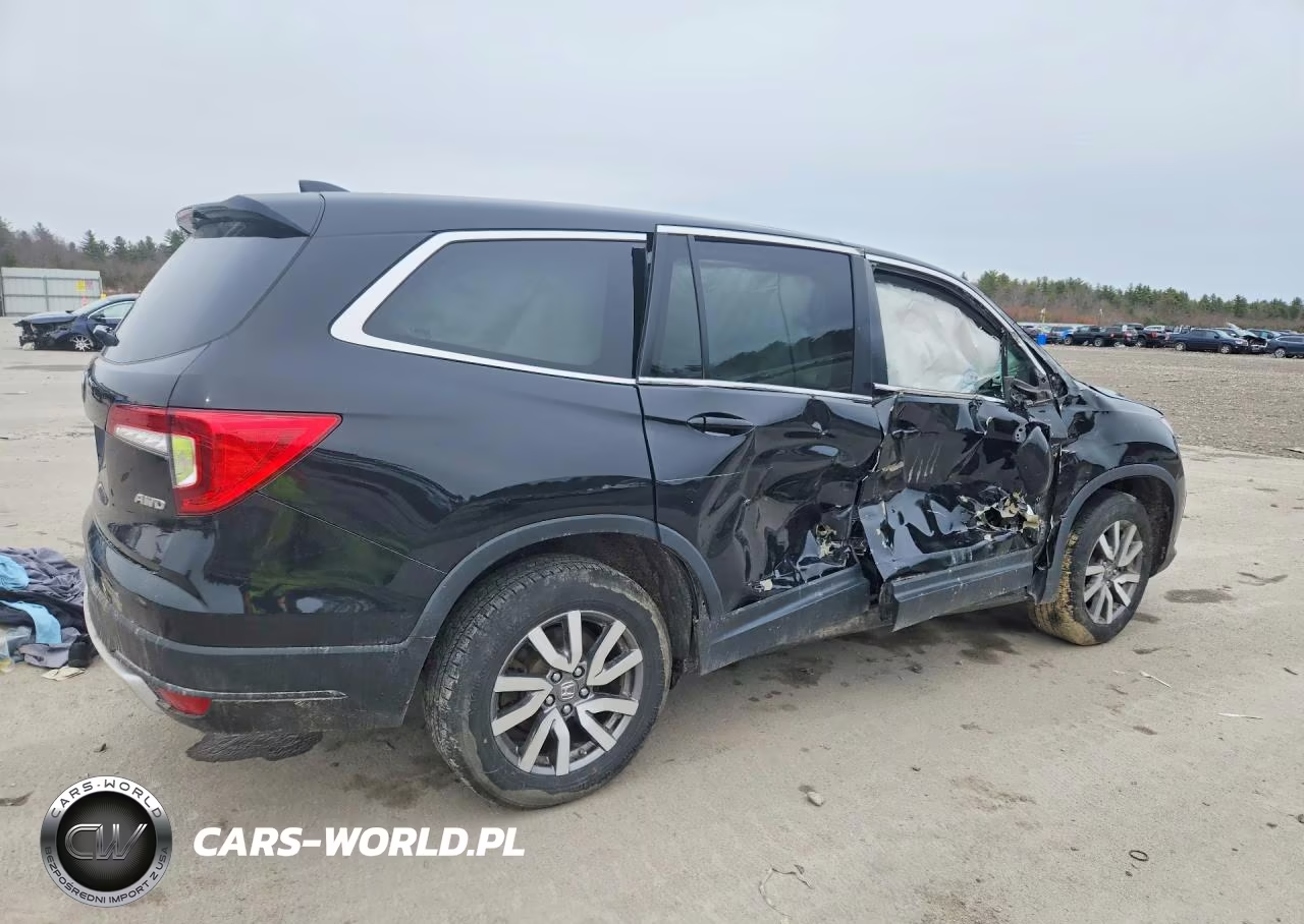 2022 Honda Pilot Exl VIN:5FNYF6H54NB085874 - 3