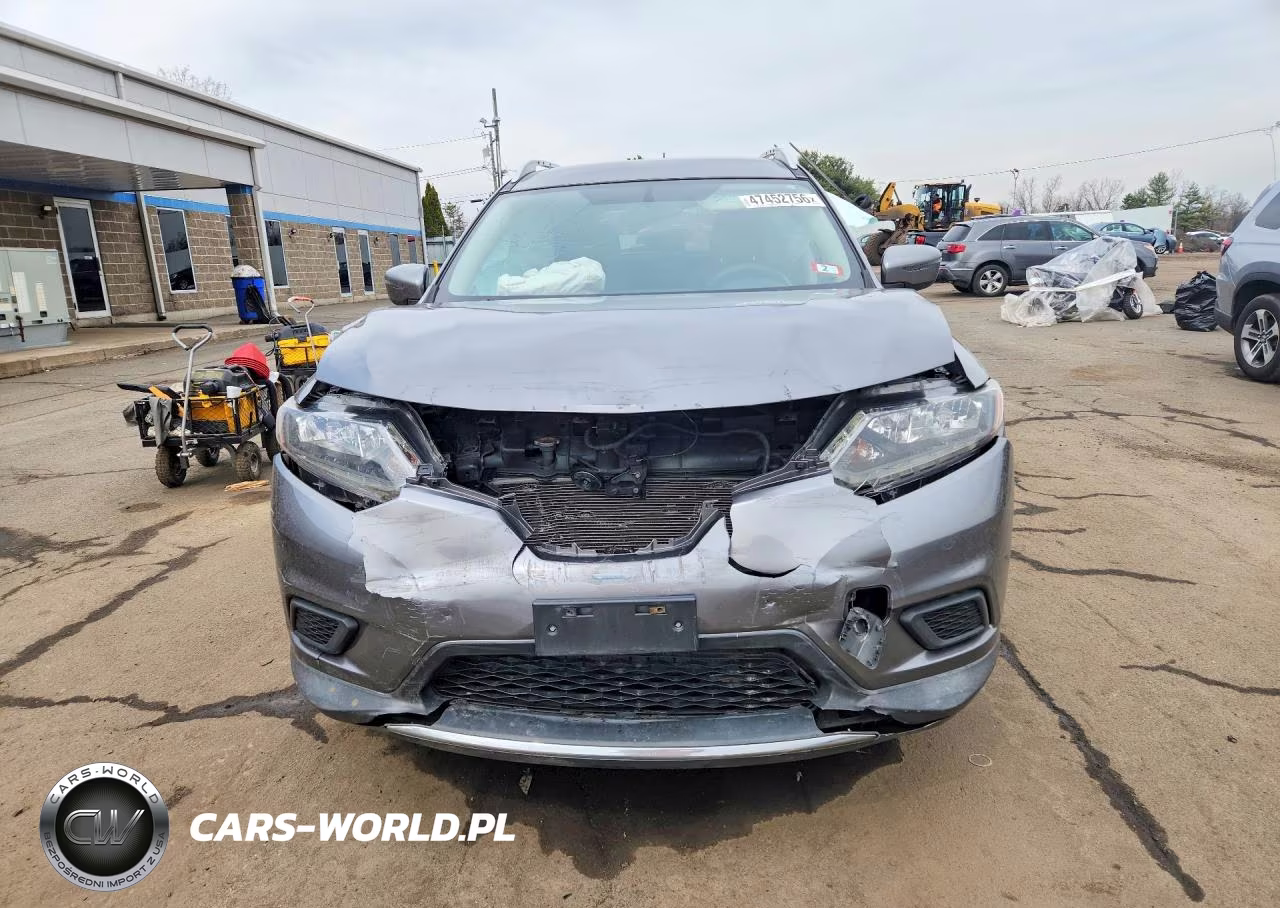 2016 Nissan Rogue Sv VIN:KNMAT2MV0GP700082 - 5